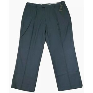 Eddie Domani ~Men's 44/30~ Gray Rayon Blend Straight Leg Dress Pants NWT.